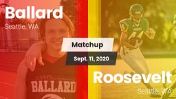 Matchup: Ballard  vs. Roosevelt  2020