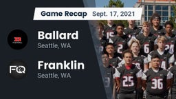 Recap: Ballard  vs. Franklin  2021