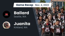 Recap: Ballard  vs. Juanita  2022