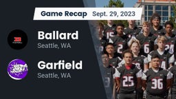 Recap: Ballard  vs. Garfield  2023