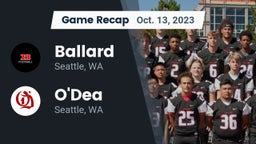 Recap: Ballard  vs. O'Dea  2023