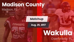 Matchup: Madison County High  vs. Wakulla  2017
