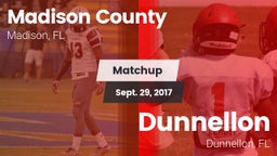 Matchup: Madison County High  vs. Dunnellon  2017