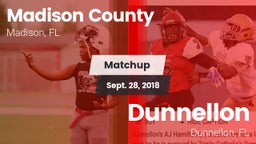 Matchup: Madison County High  vs. Dunnellon  2018