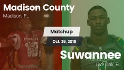 Matchup: Madison County High  vs. Suwannee  2018