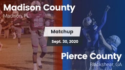 Matchup: Madison County High  vs. Pierce County  2020