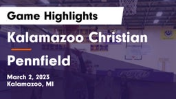 Kalamazoo Christian  vs Pennfield  Game Highlights - March 2, 2023