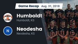 Recap: Humboldt  vs. Neodesha  2018