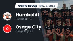 Recap: Humboldt  vs. Osage City  2018