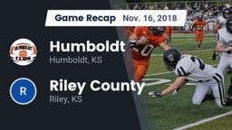 Recap: Humboldt  vs. Riley County  2018