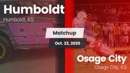 Matchup: Humboldt  vs. Osage City  2020