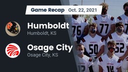 Recap: Humboldt  vs. Osage City  2021