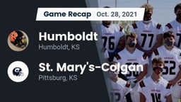 Recap: Humboldt  vs. St. Mary's-Colgan  2021