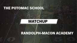 Matchup: Potomac   vs. Randolph-Macon Academy  2016
