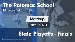 Matchup: Potomac   vs. State Playoffs - Finals 2016