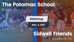 Matchup: Potomac   vs. Sidwell Friends  2017