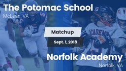 Matchup: Potomac   vs. Norfolk Academy 2018