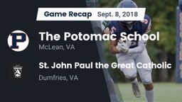 Recap: The Potomac School vs.  St. John Paul the Great Catholic  2018