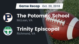 Recap: The Potomac School vs. Trinity Episcopal  2018
