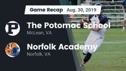 Recap: The Potomac School vs. Norfolk Academy 2019
