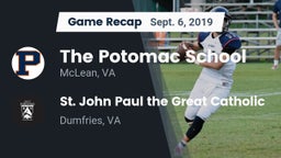 Recap: The Potomac School vs.  St. John Paul the Great Catholic  2019