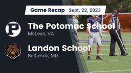 Recap: The Potomac School vs. Landon School 2023