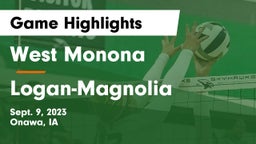 West Monona  vs Logan-Magnolia  Game Highlights - Sept. 9, 2023