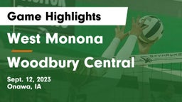West Monona  vs Woodbury Central  Game Highlights - Sept. 12, 2023