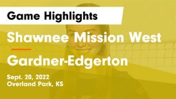 Shawnee Mission West vs Gardner-Edgerton  Game Highlights - Sept. 20, 2022