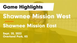 Shawnee Mission West vs Shawnee Mission East  Game Highlights - Sept. 20, 2022