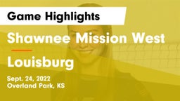 Shawnee Mission West vs Louisburg  Game Highlights - Sept. 24, 2022