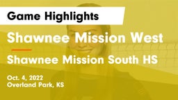 Shawnee Mission West vs Shawnee Mission South HS Game Highlights - Oct. 4, 2022