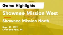Shawnee Mission West vs Shawnee Mission North  Game Highlights - Sept. 29, 2022