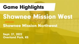 Shawnee Mission West vs Shawnee Mission Northwest  Game Highlights - Sept. 27, 2022