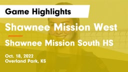 Shawnee Mission West vs Shawnee Mission South HS Game Highlights - Oct. 18, 2022