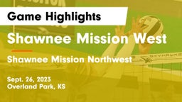 Shawnee Mission West vs Shawnee Mission Northwest  Game Highlights - Sept. 26, 2023