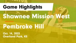 Shawnee Mission West vs Pembroke Hill  Game Highlights - Oct. 14, 2023
