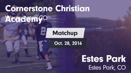 Matchup: Cornerstone vs. Estes Park  2016