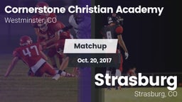 Matchup: Cornerstone vs. Strasburg  2017