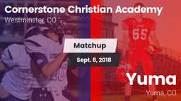 Matchup: Cornerstone vs. Yuma  2018