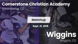 Matchup: Cornerstone vs. Wiggins  2018