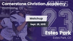 Matchup: Cornerstone vs. Estes Park  2018