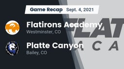 Recap: Flatirons Academy vs. Platte Canyon  2021