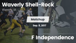 Matchup: Waverly Shell-Rock  vs. F Independence 2017