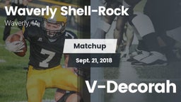 Matchup: Waverly Shell-Rock  vs. V-Decorah 2018