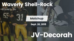 Matchup: Waverly Shell-Rock  vs. JV-Decorah 2018