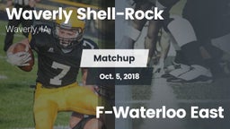 Matchup: Waverly Shell-Rock  vs. F-Waterloo East 2018