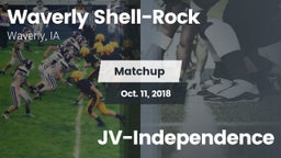 Matchup: Waverly Shell-Rock  vs. JV-Independence 2018