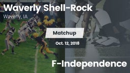 Matchup: Waverly Shell-Rock  vs. F-Independence 2018