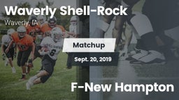 Matchup: Waverly Shell-Rock  vs. F-New Hampton 2019